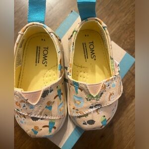 Toms Toddler Shoes Size 4